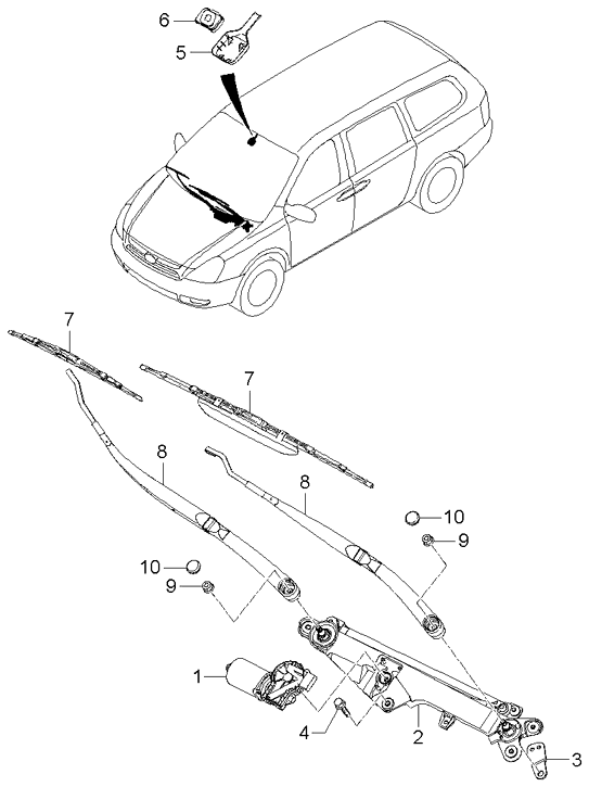 A/C SYSTEM - COOLER LINE, REAR