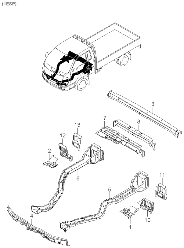 PANEL - REAR DOOR