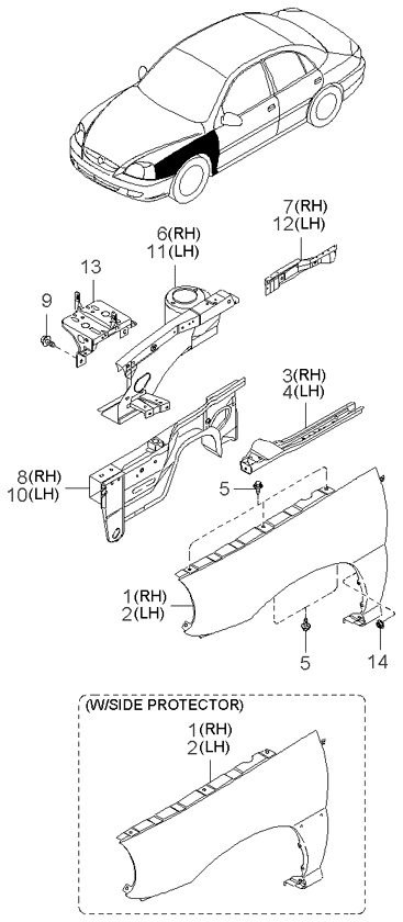 REAR DOORS (BODY)