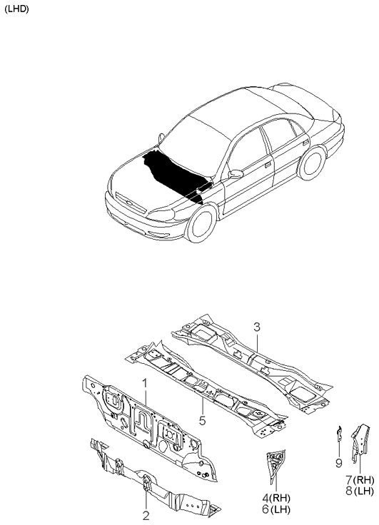 REAR DOORS (BODY)