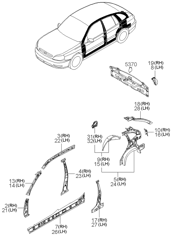 REAR DOORS (BODY)