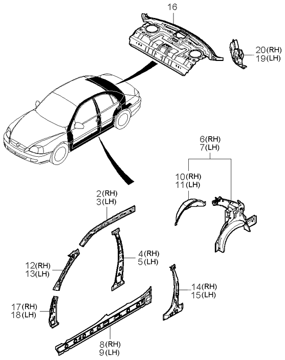 REAR DOORS (BODY)