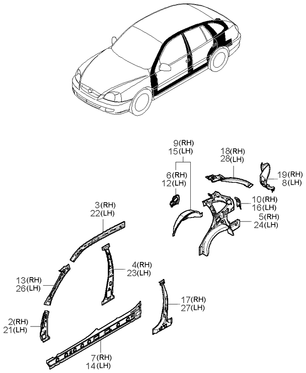 REAR DOORS (BODY)