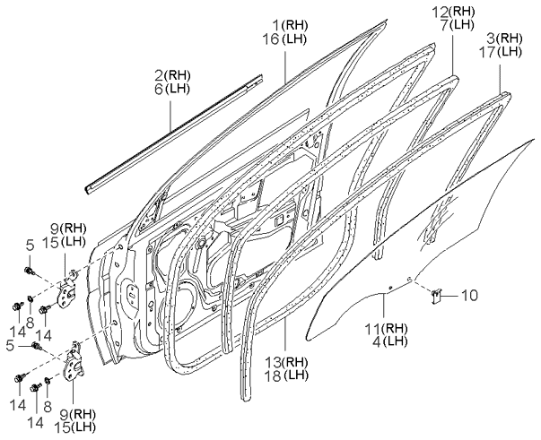 REAR DOORS (BODY)