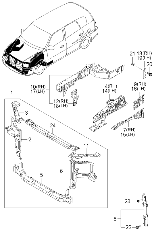 PANEL - REAR DOOR