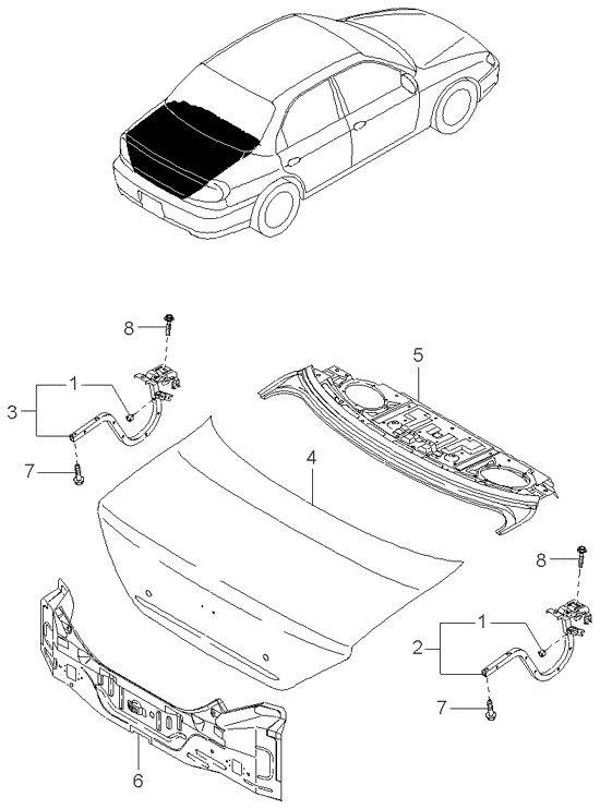 PANEL - REAR DOOR