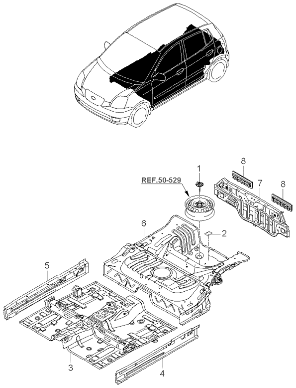 PANEL - REAR DOOR