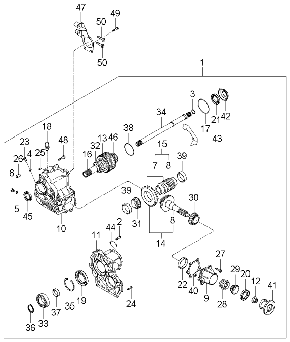 DRIVE SHAFT - REAR