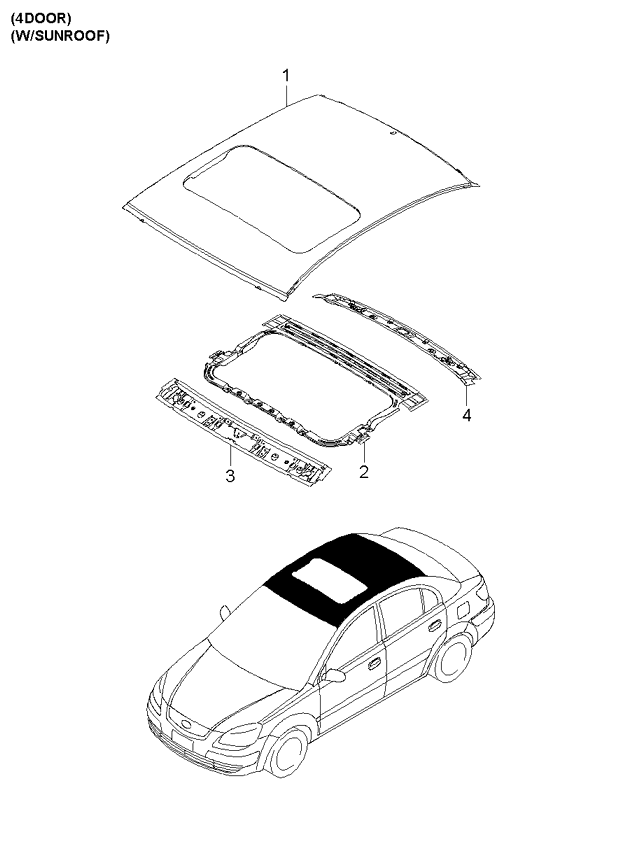 PANEL - REAR DOOR