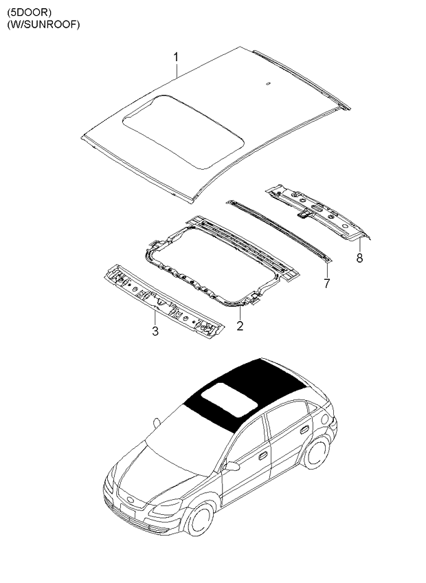 PANEL - REAR DOOR