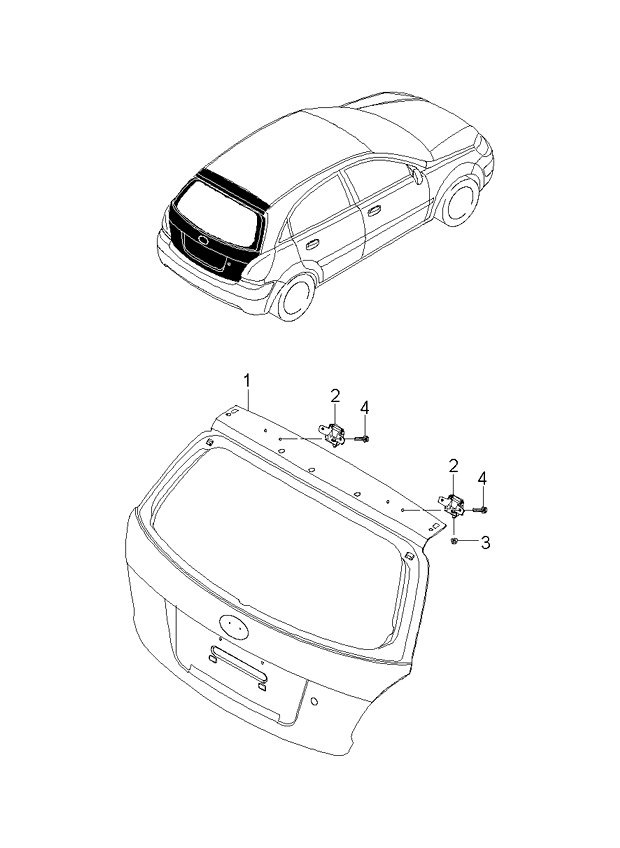 PANEL - REAR DOOR