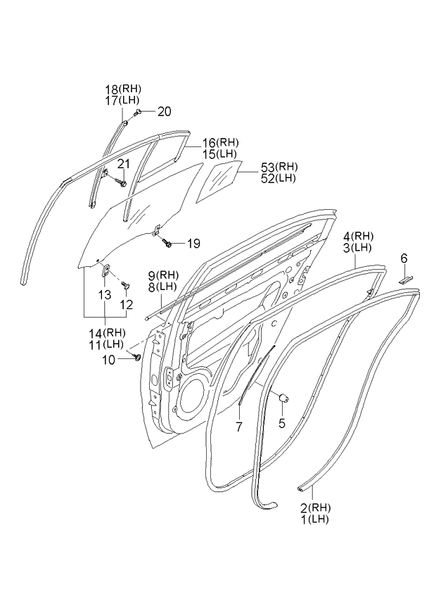 TRUNK LID PANEL & LOCKING SYSTEM