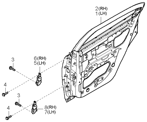 PANEL - REAR DOOR