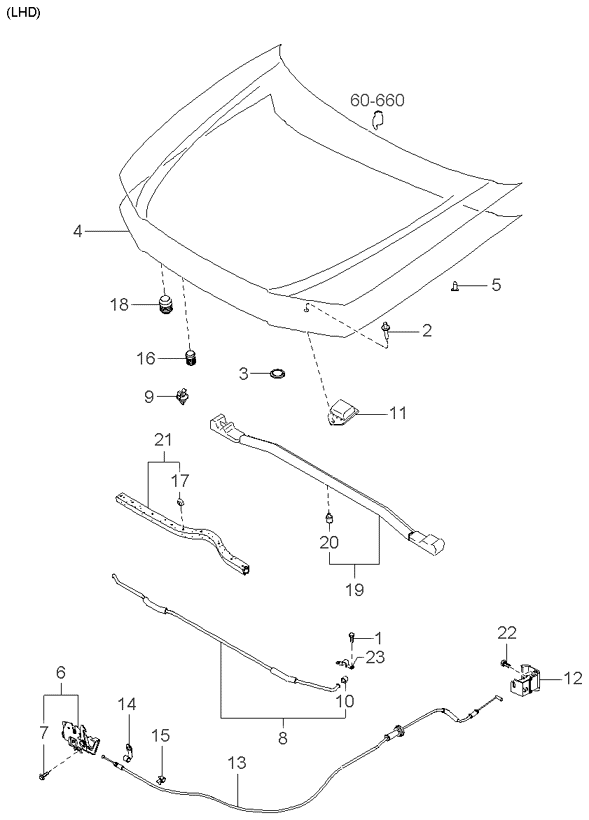 REAR SEAT BELT (-020901)