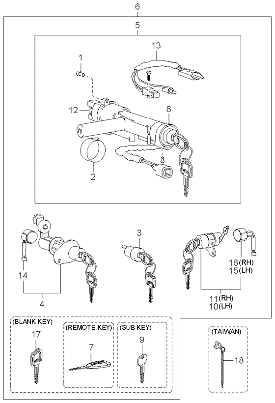 REAR SEAT BELT (-020901)