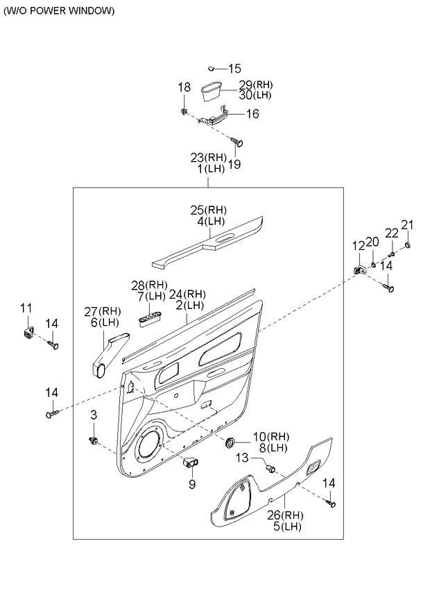 REAR SEAT BELT (-020901)