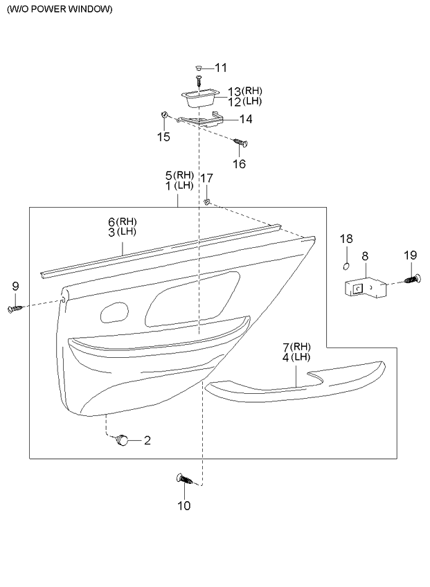 REAR SEAT BELT (-020901)