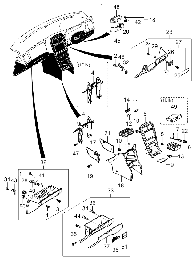 REAR SEAT BELT (-020901)