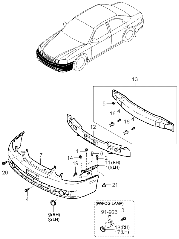 REAR SEAT BELT (-020901)