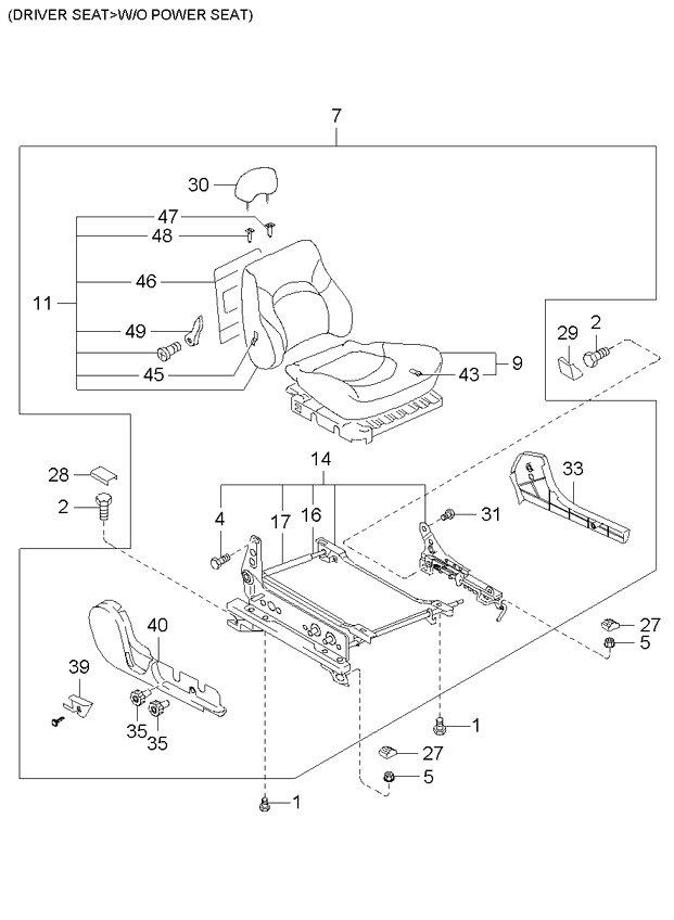 REAR SEAT BELT (-020901)