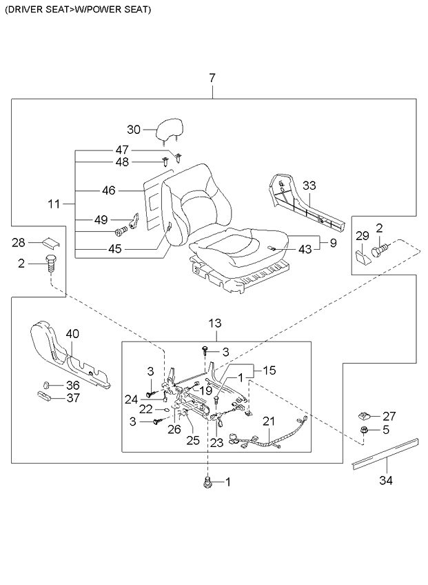 REAR SEAT BELT (-020901)