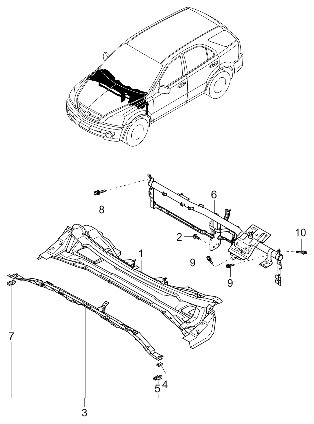 PANEL - REAR DOOR