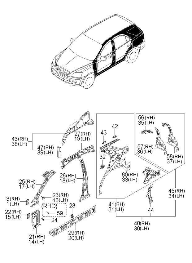 PANEL - REAR DOOR