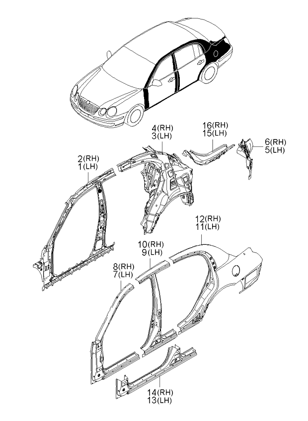 PANEL - REAR DOOR