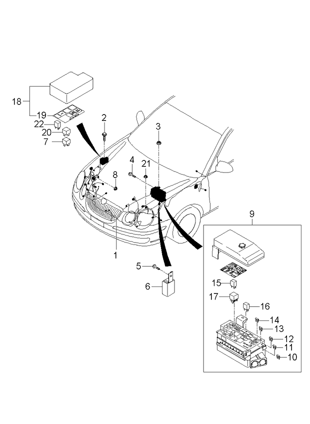 A/C SYSTEM - COOLER LINE, FRONT