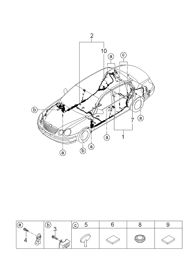 A/C SYSTEM - COOLER LINE, FRONT