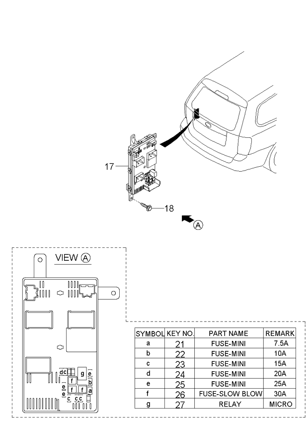 A/C SYSTEM - COOLER LINE, REAR