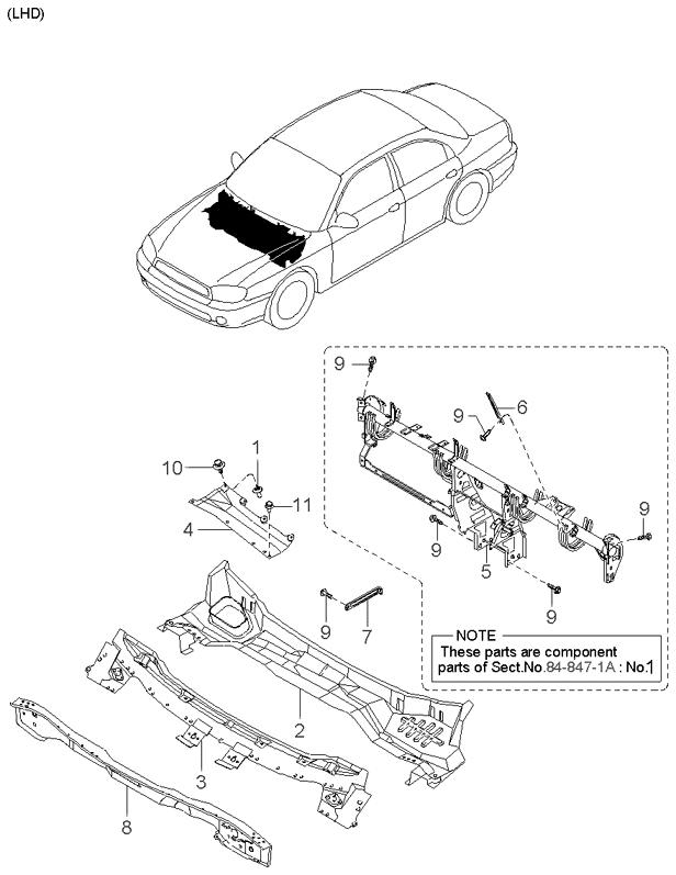 PANEL - REAR DOOR