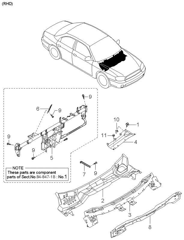 PANEL - REAR DOOR