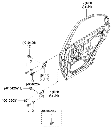 PANEL - REAR DOOR