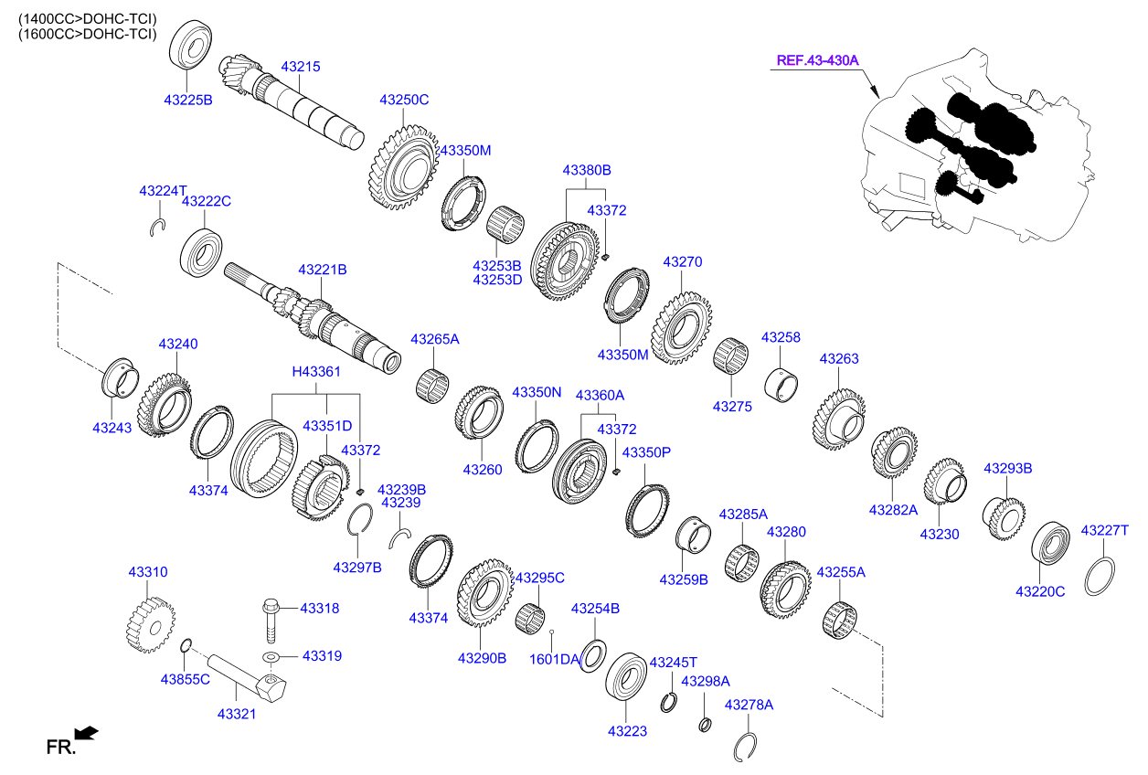 DRIVE SHAFT - FRONT