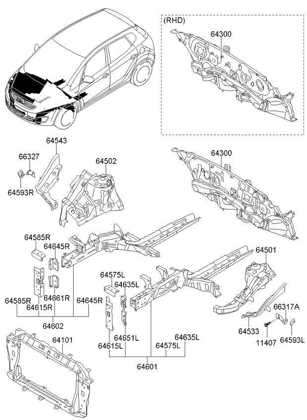 PANEL - REAR DOOR