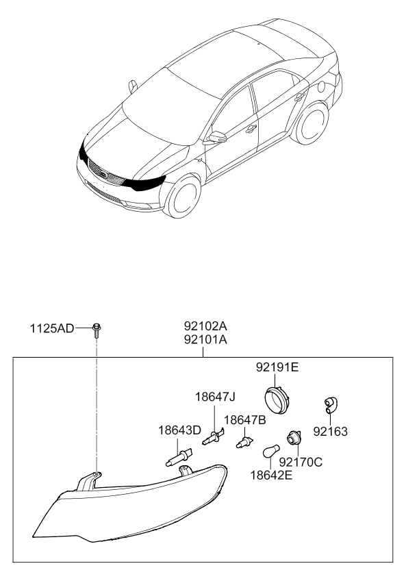 A/C SYSTEM - COOLER LINE, FRONT