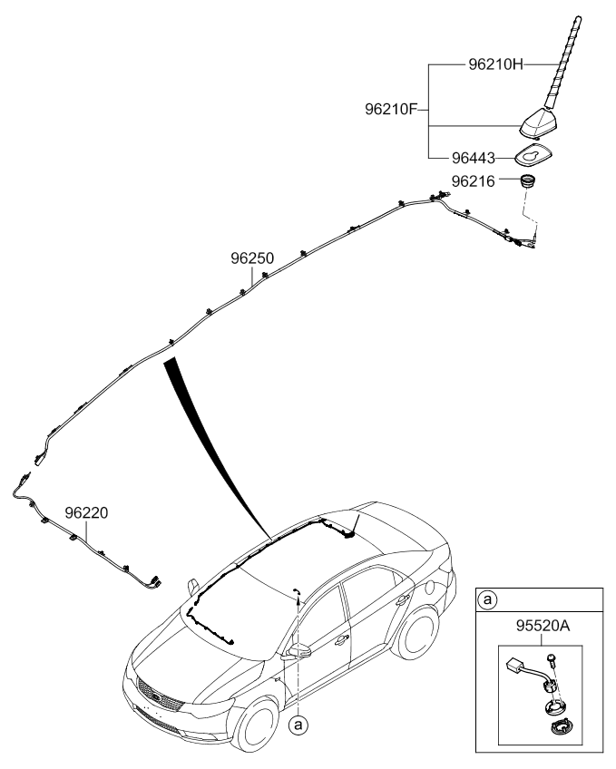 A/C SYSTEM - COOLER LINE, FRONT