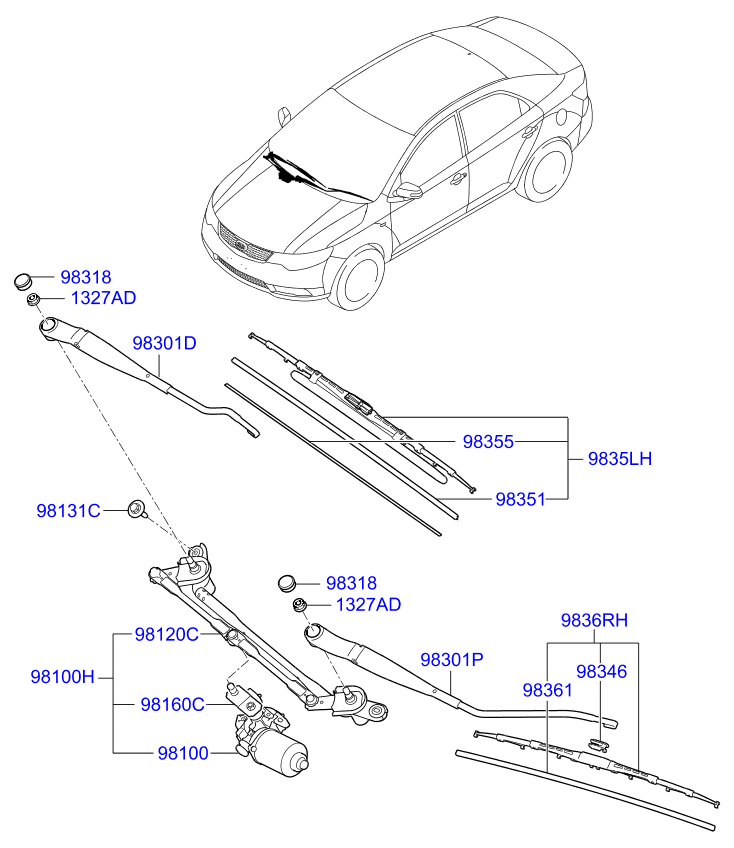 A/C SYSTEM - COOLER LINE, FRONT