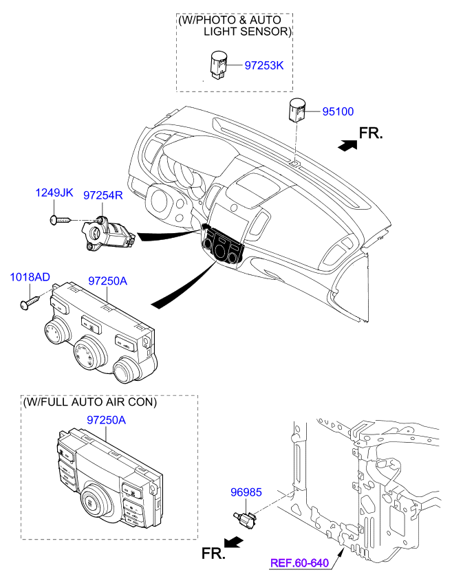 A/C SYSTEM - COOLER LINE, FRONT