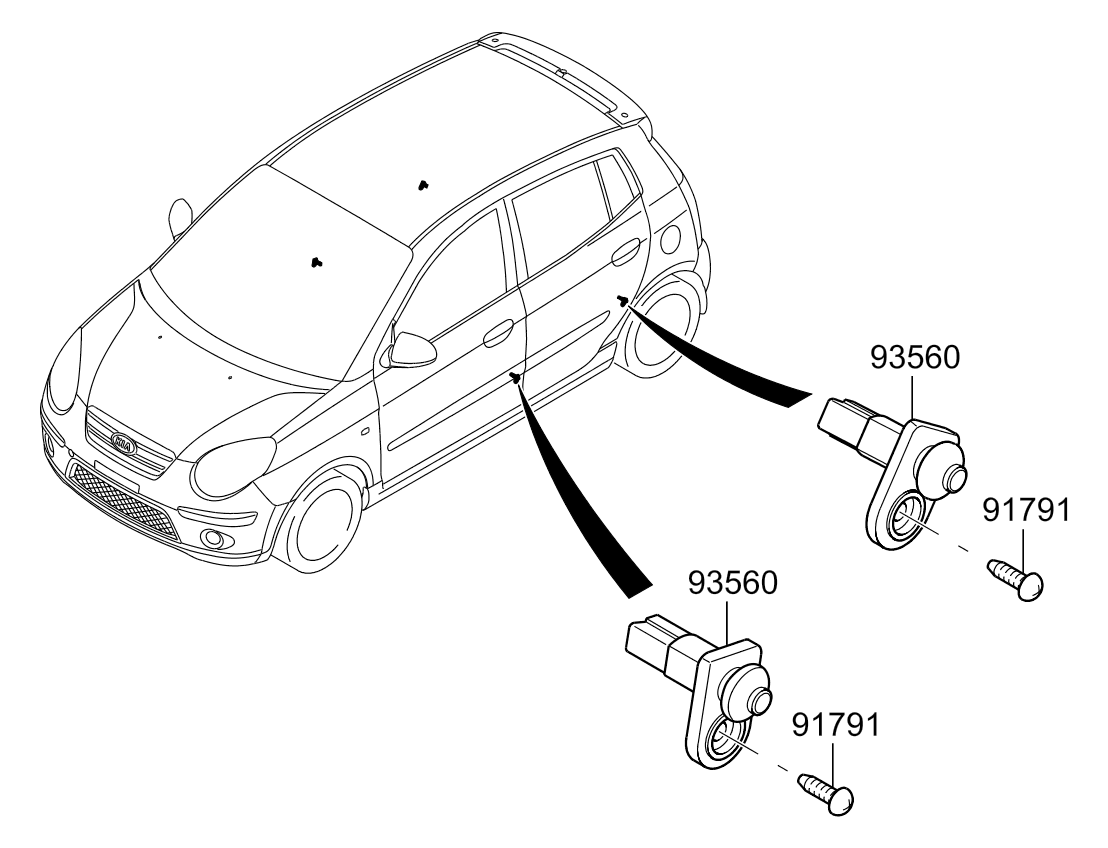 A/C SYSTEM - COOLER LINE, FRONT