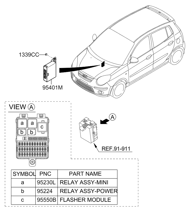 A/C SYSTEM - COOLER LINE, FRONT