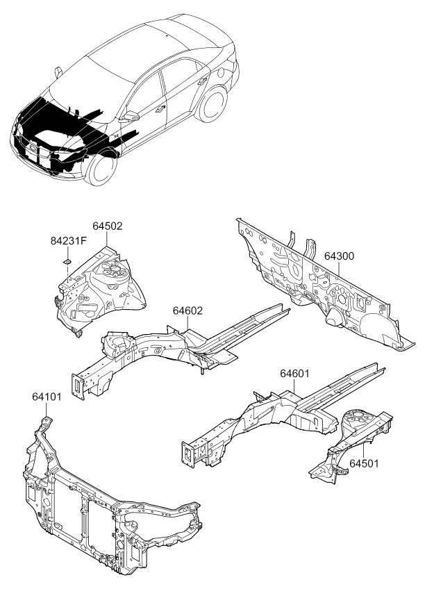 PANEL - REAR DOOR