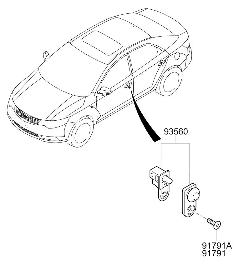 A/C SYSTEM - COOLER LINE, FRONT