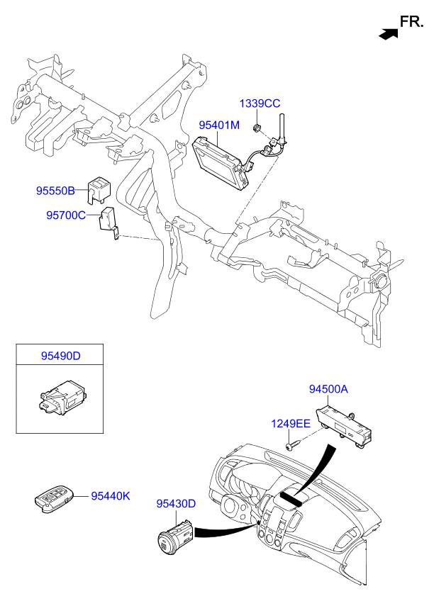 A/C SYSTEM - COOLER LINE, FRONT