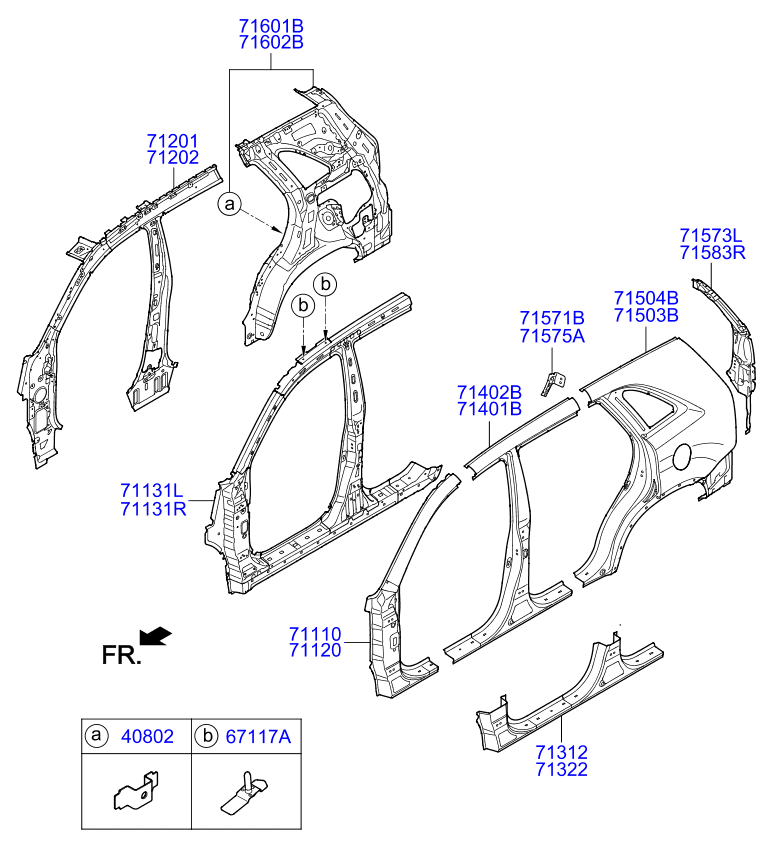 PANEL - REAR DOOR