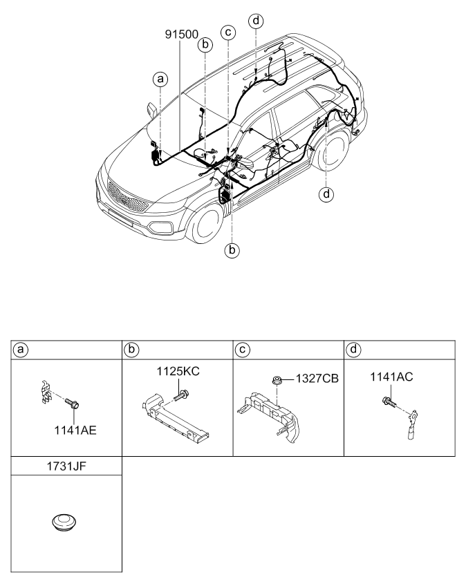 A/C SYSTEM - COOLER LINE, REAR