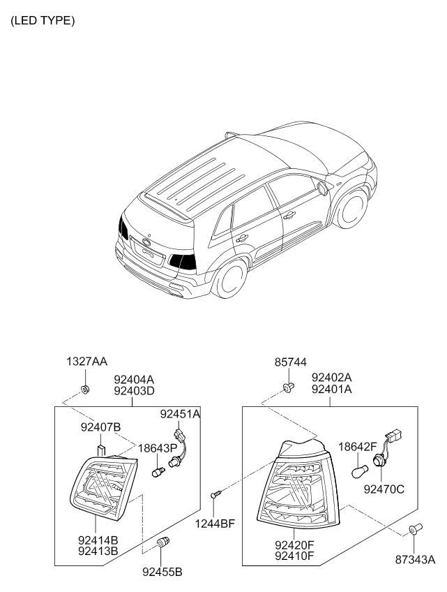 A/C SYSTEM - COOLER LINE, REAR