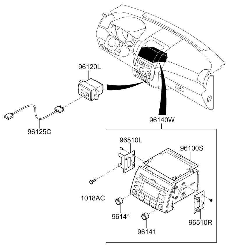 A/C SYSTEM - COOLER LINE, REAR