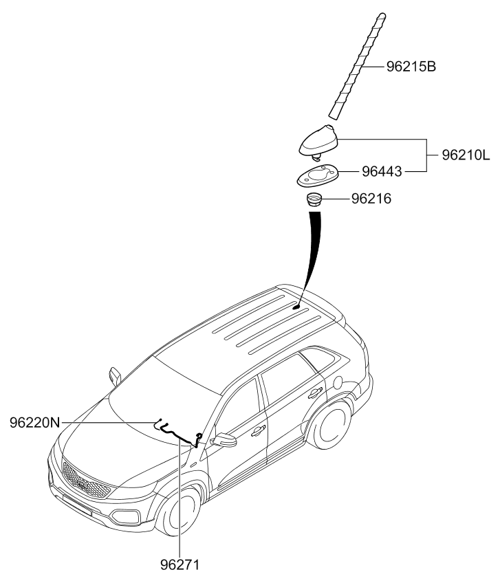 A/C SYSTEM - COOLER LINE, REAR